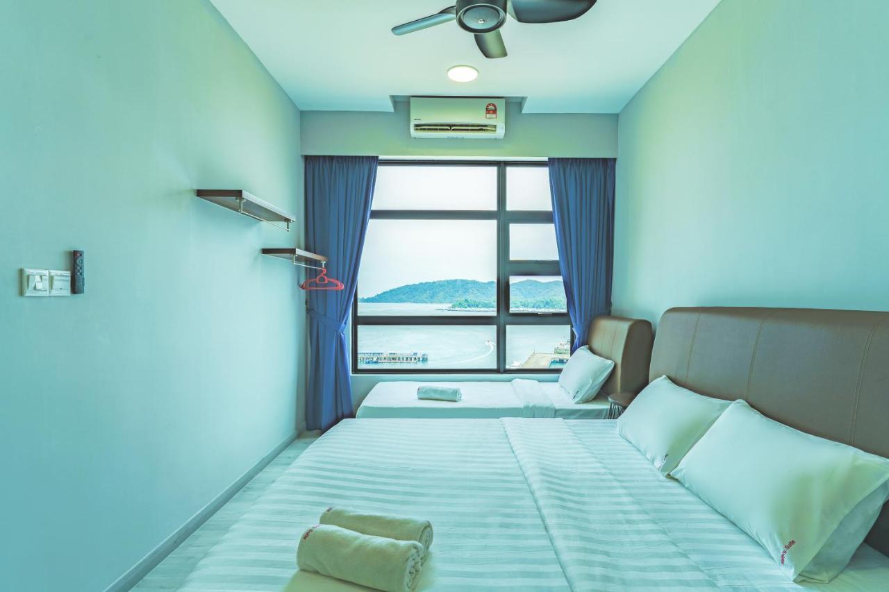 Full Seaview 2R1B Condo For 6Pax In Kota Kinabalu Esterno foto