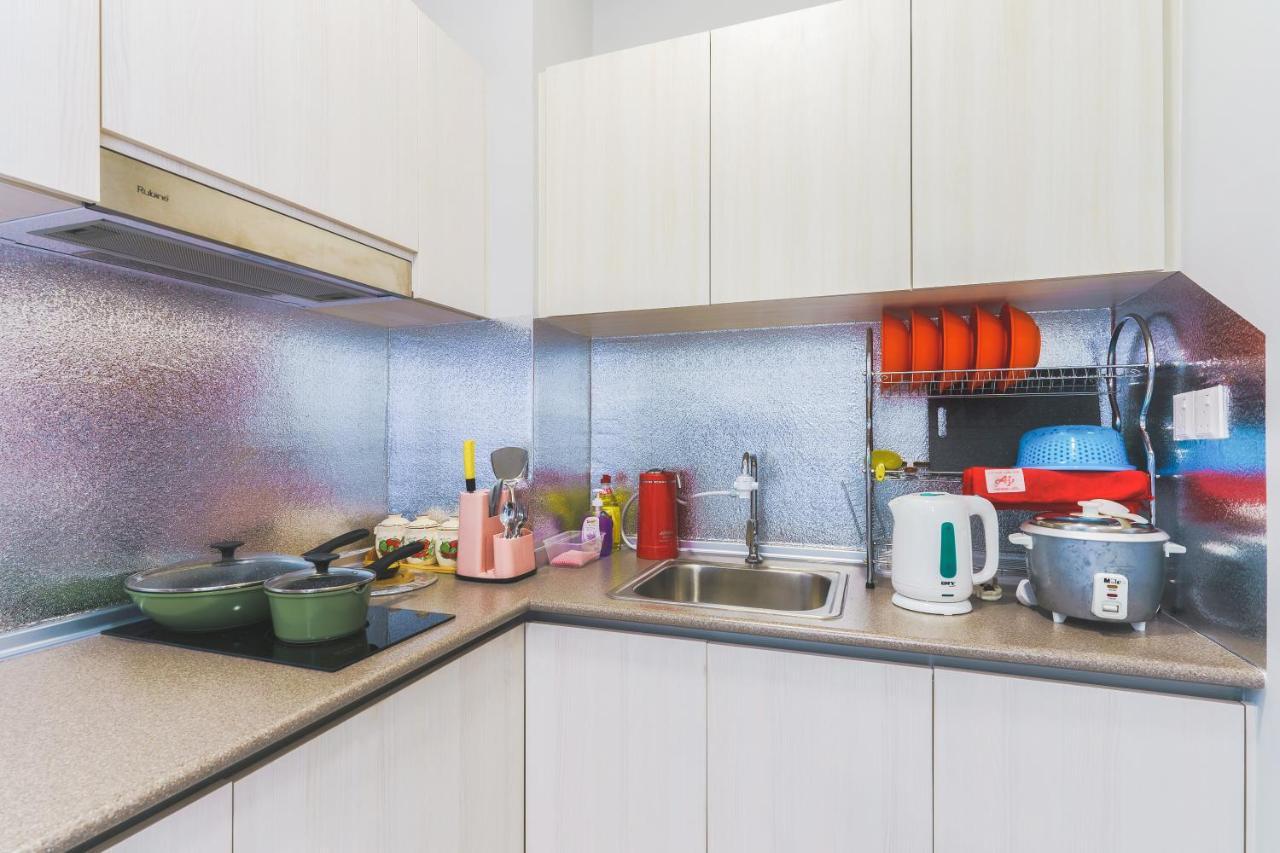 Full Seaview 2R1B Condo For 6Pax In Kota Kinabalu Esterno foto