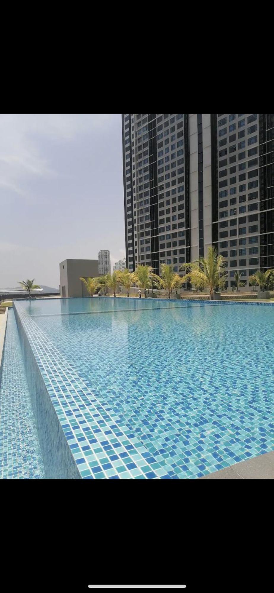 Full Seaview 2R1B Condo For 6Pax In Kota Kinabalu Esterno foto